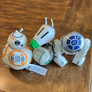 Star Wars Droid Plush 3-pack set
